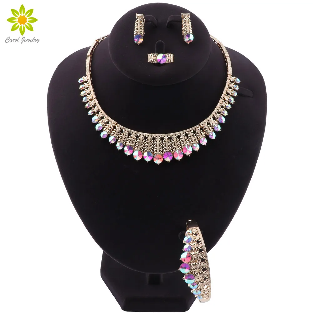 Лидер продаж! 2020 Новое поступление Ювелирные наборы костюм Дубай Африканский