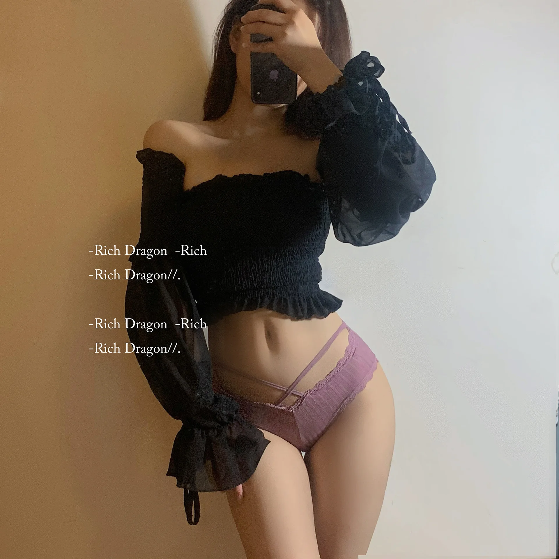 Women's Sexy Briefs Hollow Ice Silk Cross Pure Cotton Crotch Comfortable Lace Trimmed Hips Low-Waisted Girl | Женская одежда