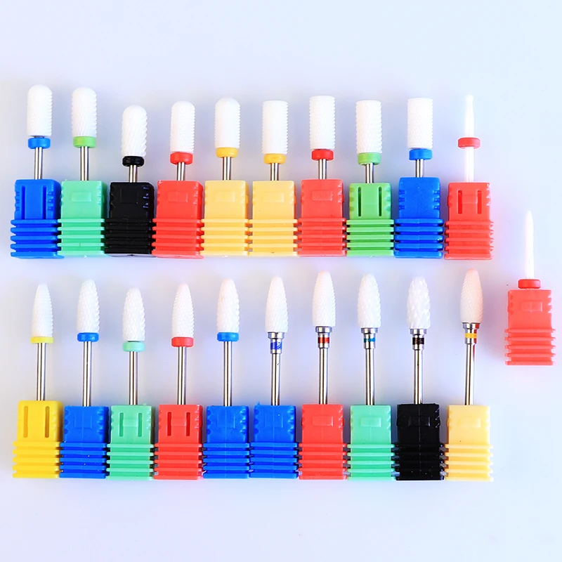 Керамический Резак RIKONKA для маникюра фрезы ногтей маникюрной машинки набор