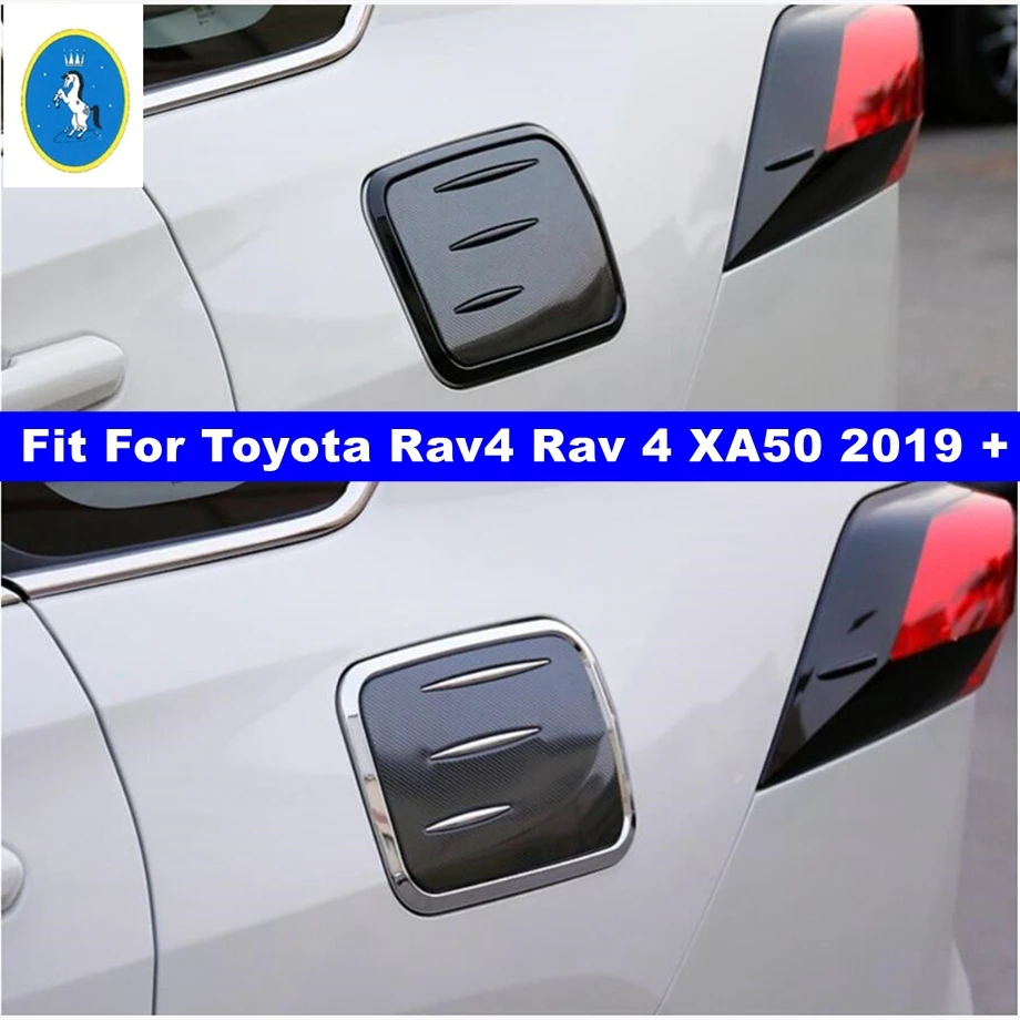 

Car Accessories Body Fuel / Oil / Gas / Tank Decoration Panel Cover Trim Fit For TOYOTA RAV4 RAV 4 XA50 2019 - 2022 Plastic