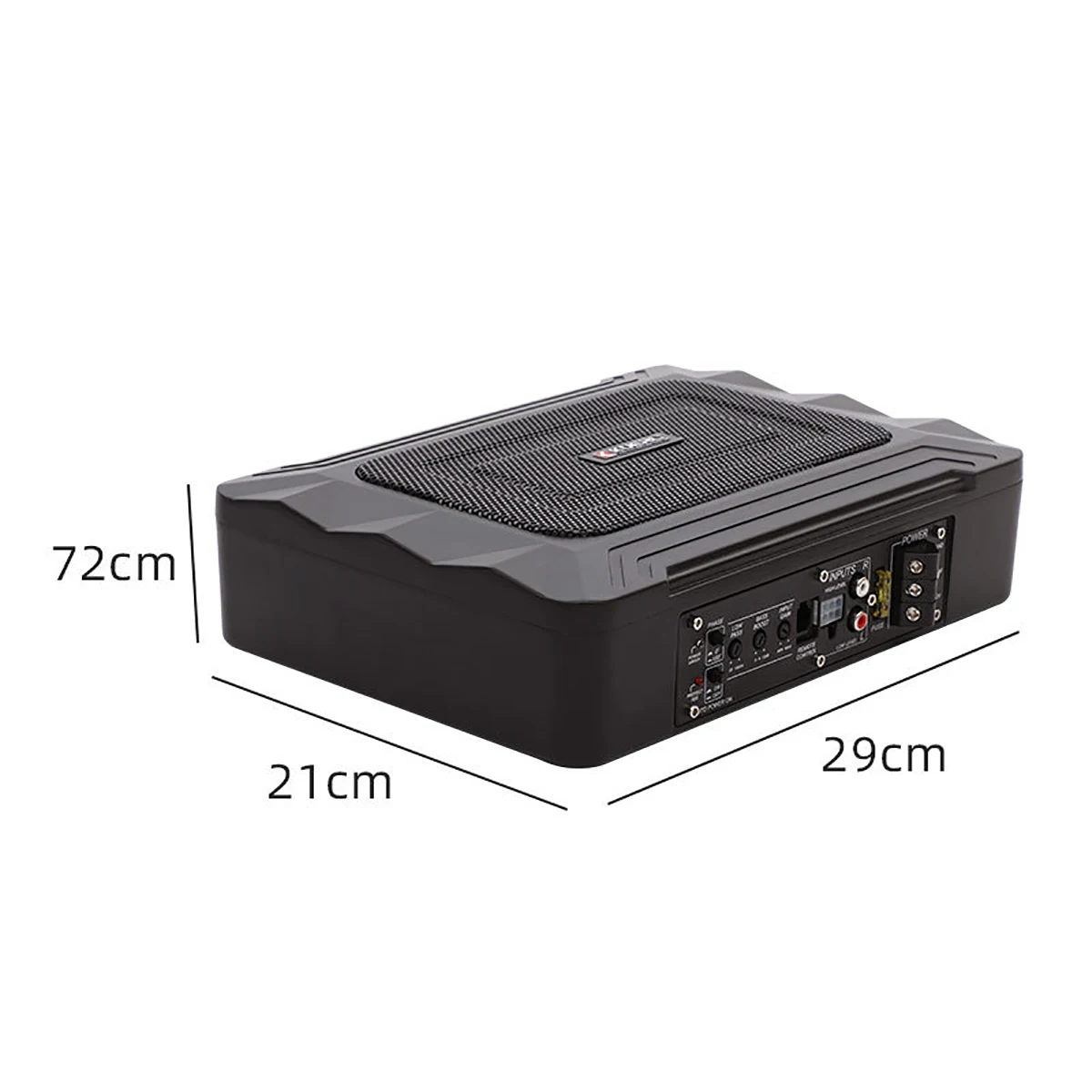 12V 600W Car Active Subwoofer Audio Speaker Amplifier Ultra thin Bass Auto Surround Sound System | Автомобили и мотоциклы