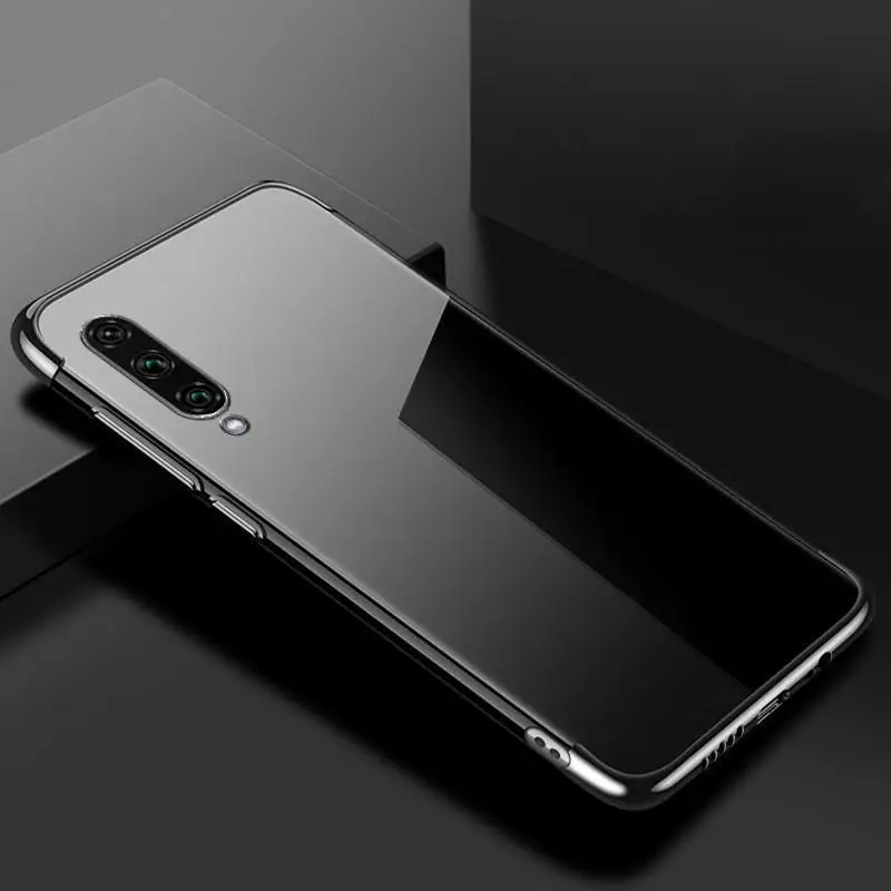 Силиконовый чехол для телефона Redmi Note7 Note8 Redmi8 8A 7A K20 K20Pro, мягкий прозрачный чехол для телефона с покрытием, не легко пожелтевший, Funda