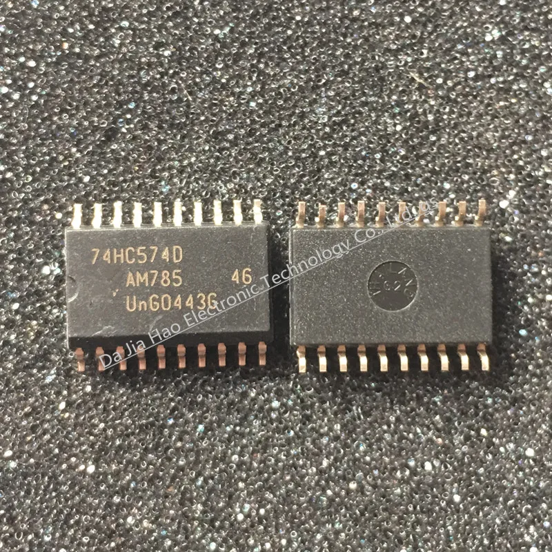 10 шт./партия, шлепанцы 74HC574D 74HC574 SOP20 7,2 мм