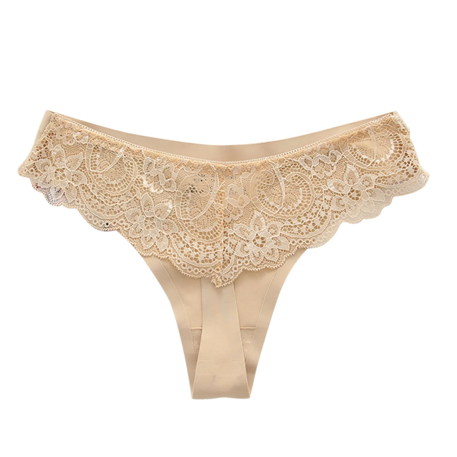 

10 colors One Size Women Flower Lace Panties Lingerie Breathable T-back Knicker Underwear Seamless Underpant Wholesale