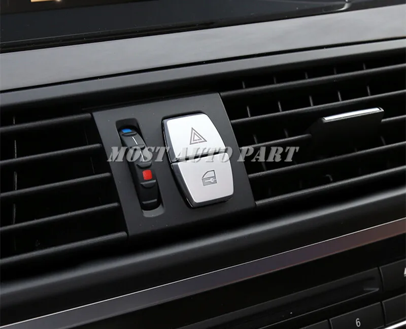 Внутренняя консоль кнопка сигнальной лампы Накладка для BMW 5 серии GT F07 2010-2017