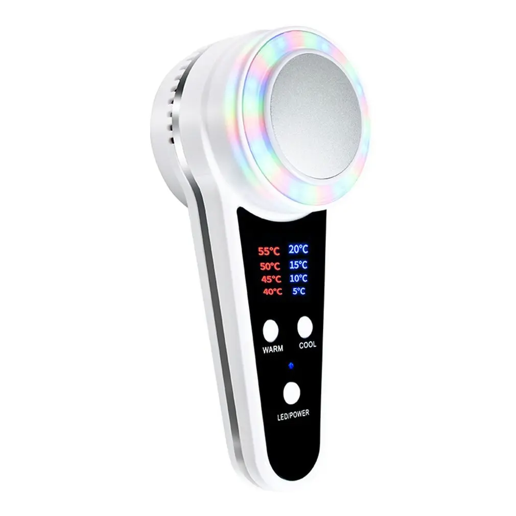 

Hot And Cold Wrinkle-removing And Firming Cleaner Household Facial Cleansing Multifunctional Instrument Rechargeable Type