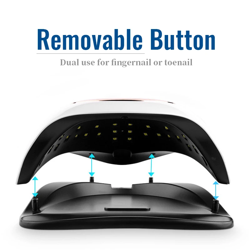 168 Вт УФ Гелевая лампа для ногтей гелевый светильник 42 светодиода Сушилка всех