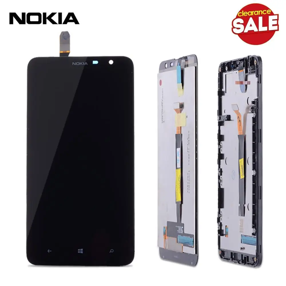 6,0 ''1280x720 ЖК-дисплей для NOKIA Lumia 1320, сенсорный экран для NOKIA 1320, замена дигитайзера