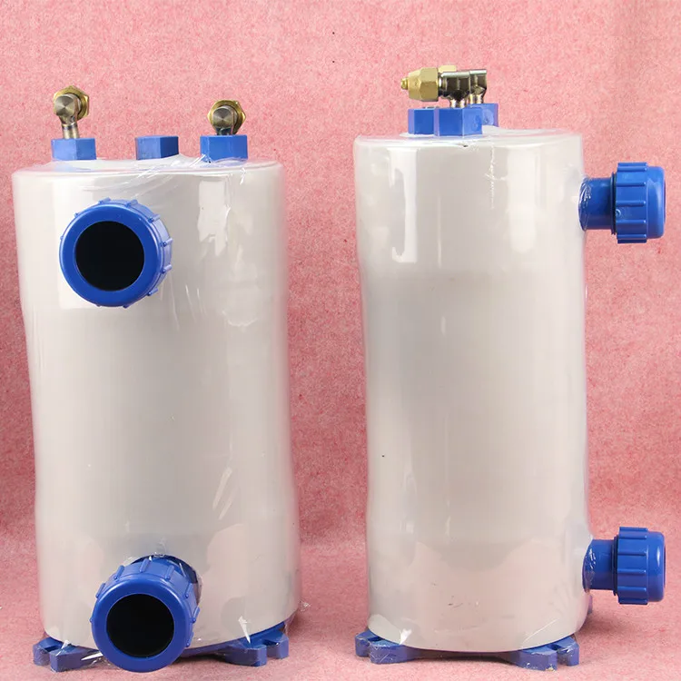 Чистый титановый испаритель, 2.0HP резервуар для воды холодный и теплый чистый титановый пистолет, морепродукты рыбный пруд испаритель