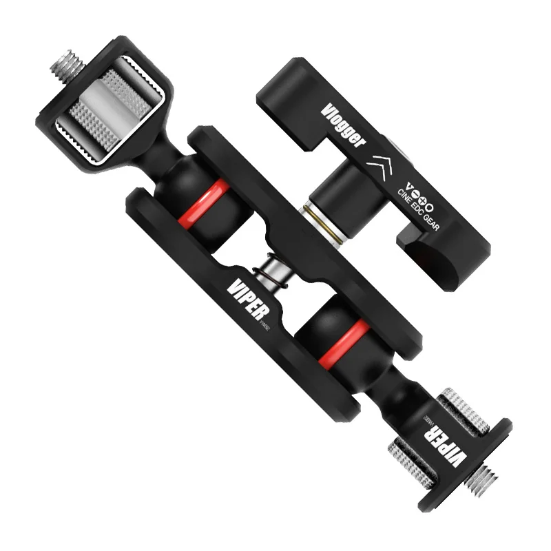 

A7IV A7III Camera Vlogger Kit Magic Arm Light Bracket R5 R6 Camera Articulating Arm Mount Clamp Adapter Ballhead Monitor Stand