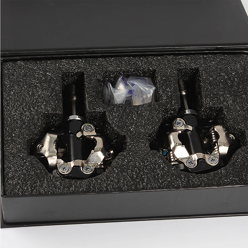 MTB Bike Self-Locking SPD Pedals with Cleats PD-M8000 M8020 Professional Racing Mountain Parts Pedal Lock Buckle | Спорт и