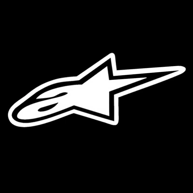 

Alpine Star Car Decals Fashion Body Window Decoration Personalized PVC Waterproof Sunscreen Stickers Can Be Customized Color