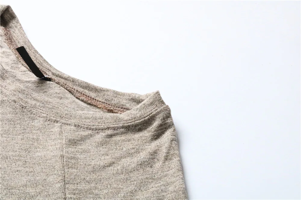 Женский Повседневный пуловер с длинным рукавом топы свободная Легкая рубашка