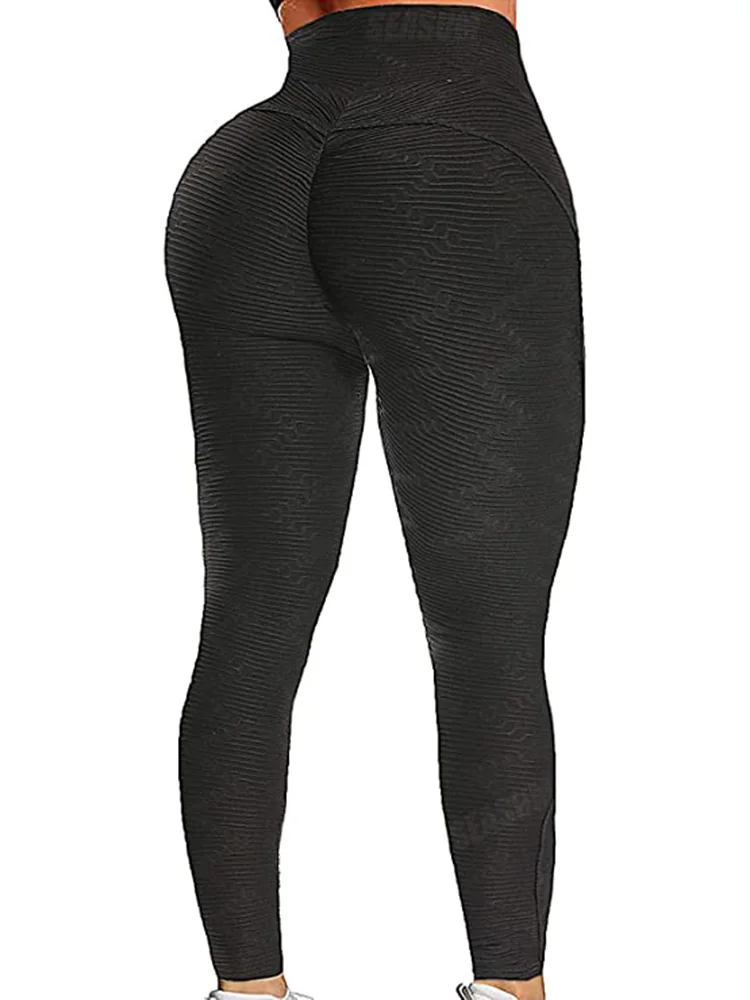 

JGS1996 Push Up Leggings Women's Anti Cellulite High Waist Yoga Pants Tummy Control Workout Ruched Butt Lifting Stretchy Legging