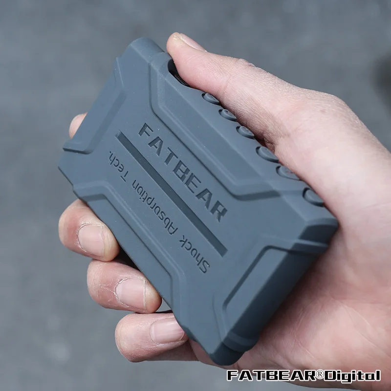 para Sony Walkman Áspera à Prova de Choque Fatbear Tático Militar Classe Armadura Case Buffer Capa nw A100 A105 A106hn A100tps