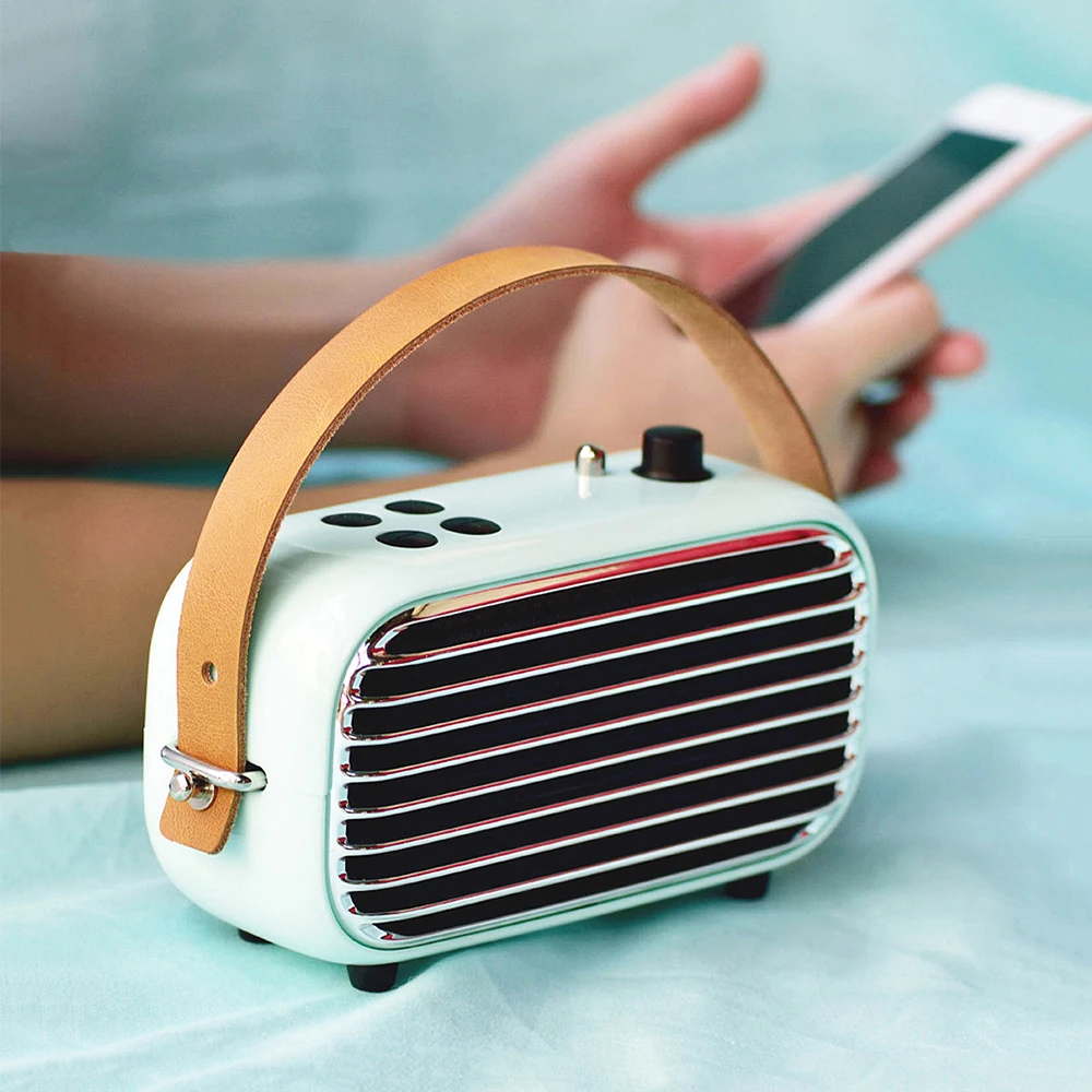Классическая Bluetooth Колонка Youpin Lofree беспроводная Портативная колонка FM-радио бас