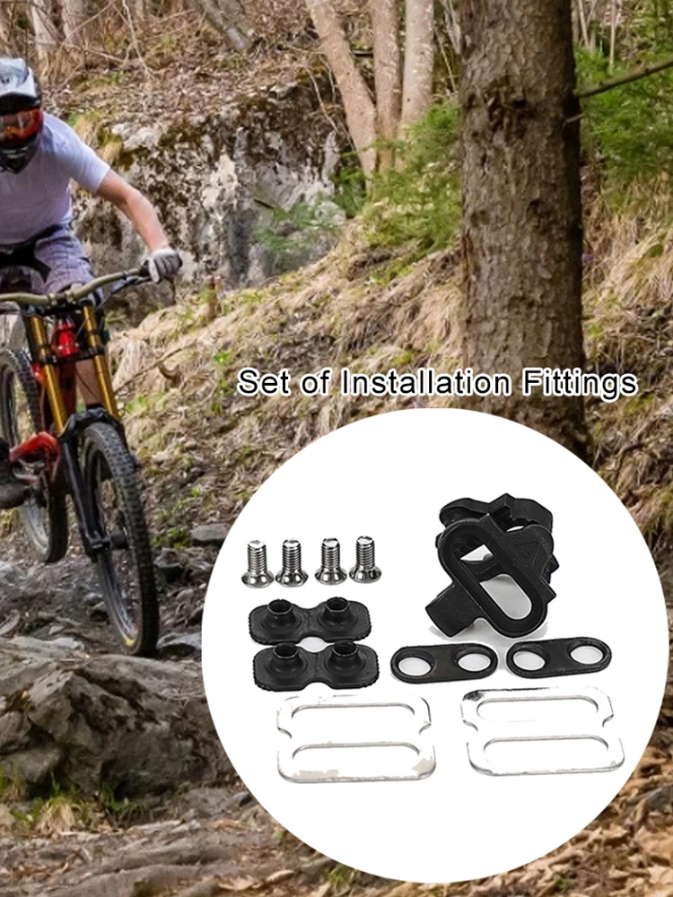 

Bicycle Cleats Kit Mountain Bike Self-Locking Pedals Cleats Bike Accessories for SPD Pedals PD-M520 M424 M647 M959 M540 M324 M54