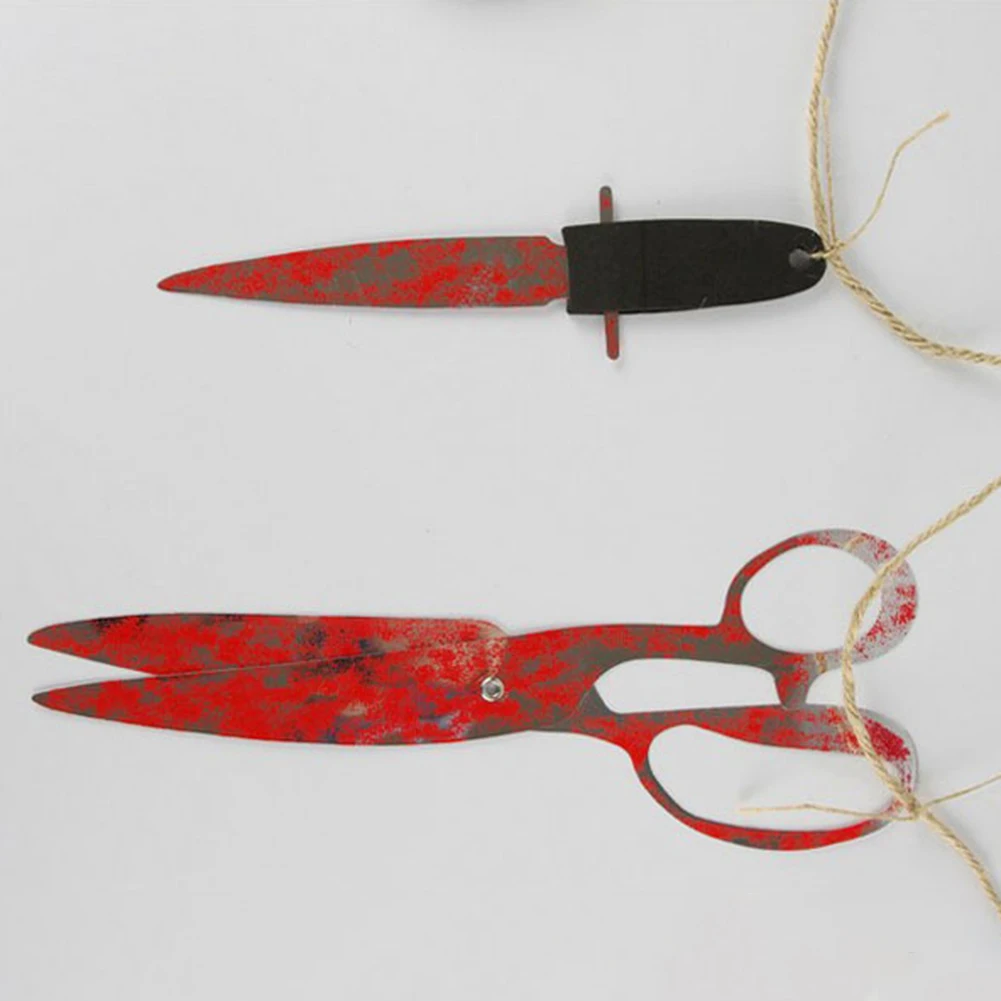 Страшный кровавый подвесной баннер флаг стримеры дом с привидениями украшения