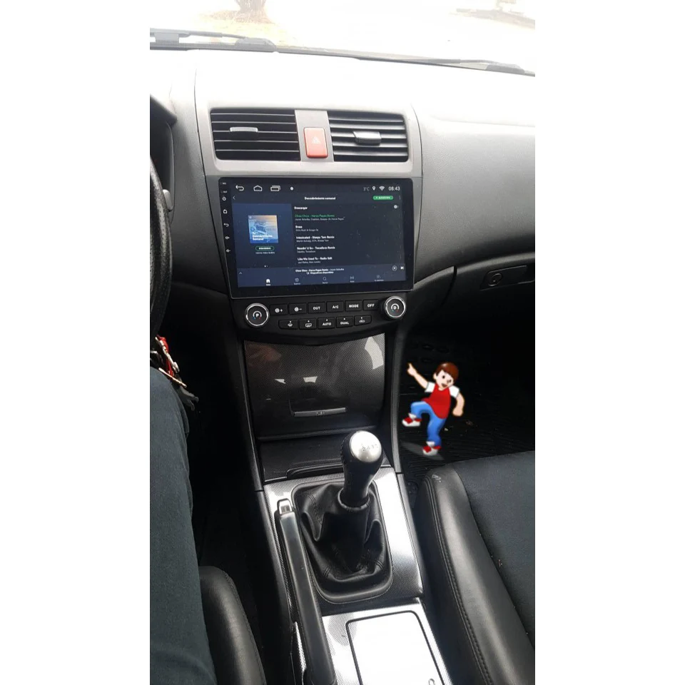 Автомобильный GPS навигатор ChoGath Android 9 0 10 2 дюйма для Honda Accord 7 2003 2007 автомобильное