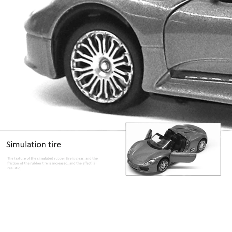 

Alloy Toy Car Vehicle Sports Car Metal Production Model Collection Display Model Boys Gift Toys for Children