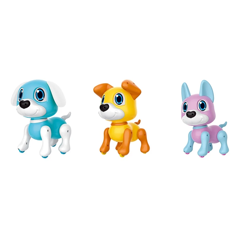 

FBIL-Cartoon Robot Dog Gesture Sensor Hand Control Induction Following RC Cute Tracker Gift Toy For Christmas