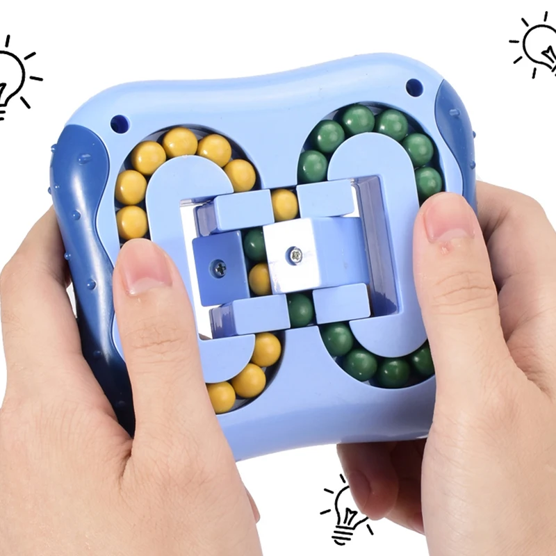 

Вращающийся волшебный куб, антистрессовые игрушки-фиджеты для пальцев, детский вращающийся кубик, пазлы для бесконечности, интеллектуальн...