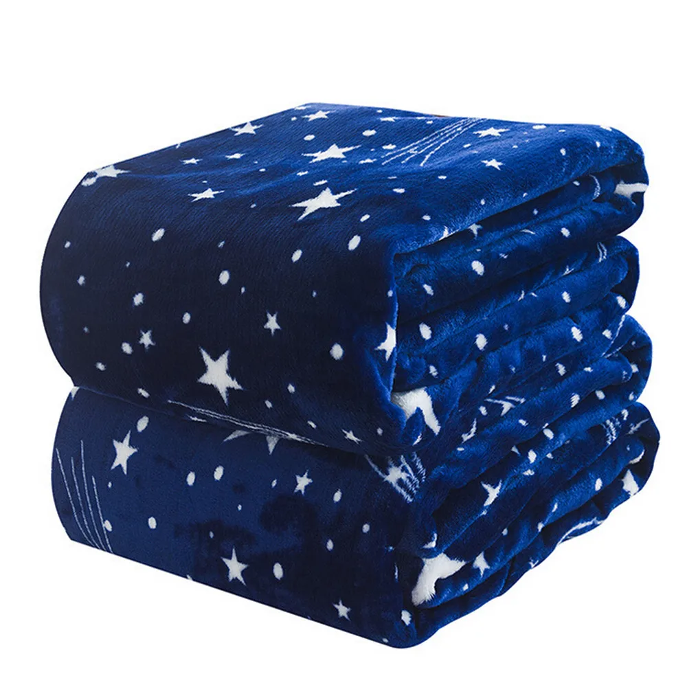 Home Textile Weighted Blanket Super Warm Soft Solid Blankets Throw On Sofa Bed Travel Patchwork Bedspread Bedding Flannel #T1P | Дом и сад