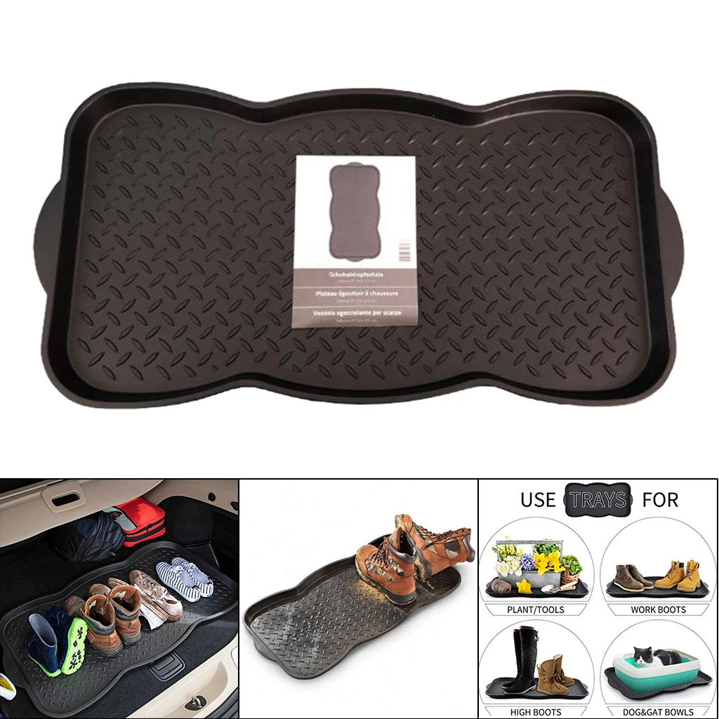 

Waterproof Multi-Purpose Shoe Tray for Pet Drip Tray Indoor Boot Dog Rug