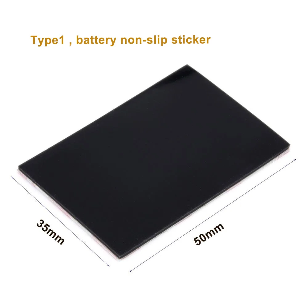 10 шт батареи силиконовые Нескользящие колодки наклейки на батарейки для RC Multirotor