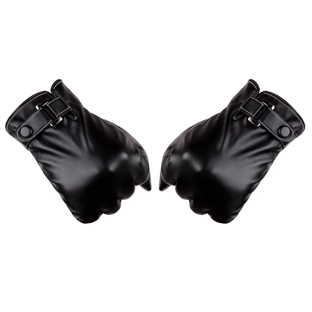 Мотоциклетные Перчатки с пальцами для мужчин 1 пара из искусственной кожи