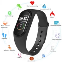 m4 smart wristband waterproof blood pressure heart rate monitor fitnesstracker smart bracelet m4 band watch sport pedometer