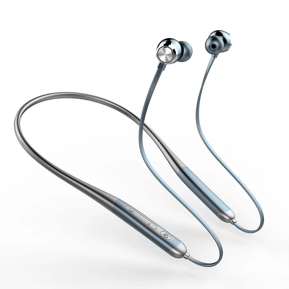 Bluetooth наушники с шейным ремешком стерео гарнитура беспроводные спортивные