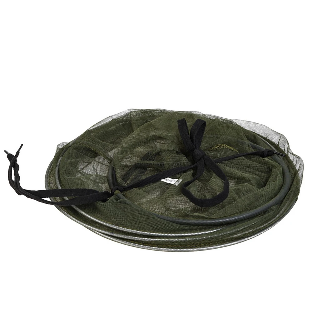 Портативная рыболовная корзина с отверстием 1 мм Складная сетка-краб для рыбалки