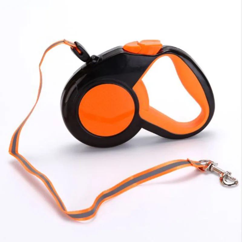 Выдвижная автоматическая телескопическая веревка поводок для собаки