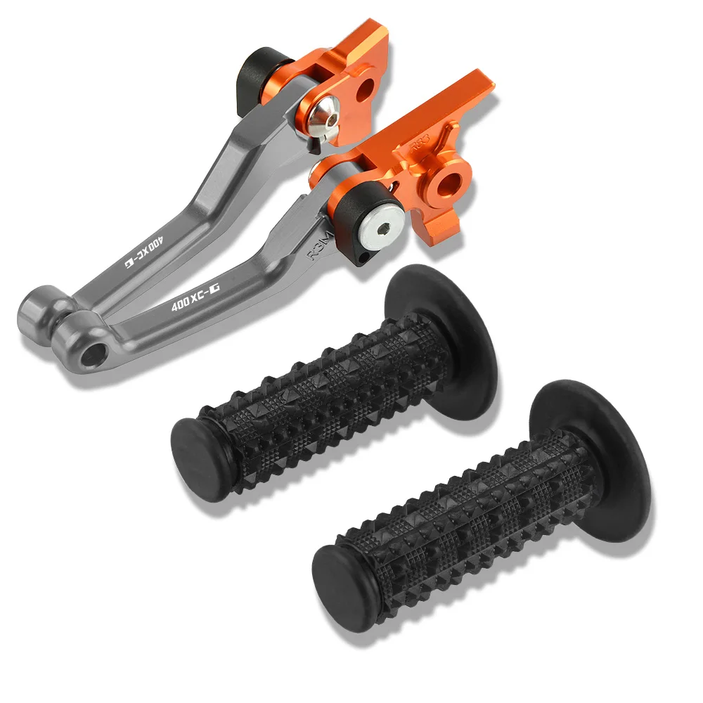 

Motocross 400XCG Non-slip Hand Grips Handlebar and Dirt Bike Brake Clutch Levers FOR 400XCG 400 XC-G 2002 2003 2004 2005 2006