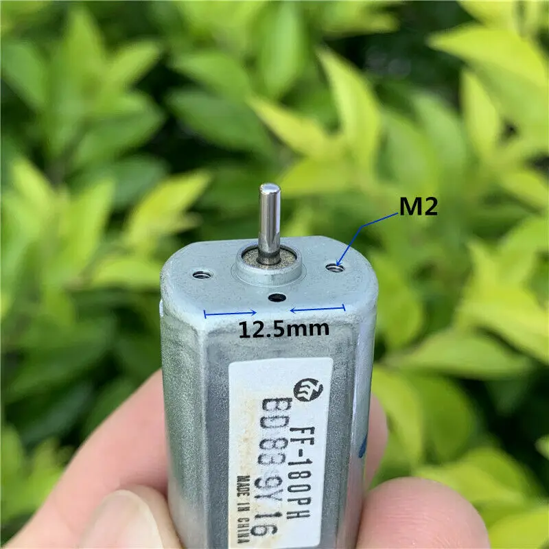MABUCHI FF-180PH-3244 180 двигатель постоянного тока 2 4 V 3В 3 6 5V Высокая Скорость двигателя