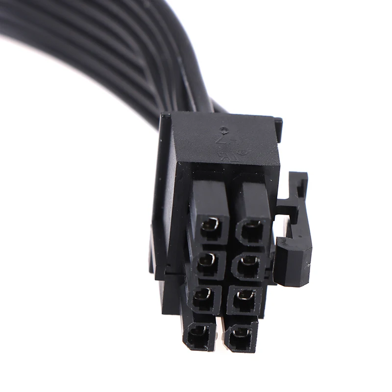 1 шт. 80 см PCI Express 8pin к двойному 6 + 2Pin питание Кабель PCIE 8 Pin 2 усилитель Мощность