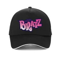 summer bratz letter print cap women graphic baseball cap casual harajuku pop kawaii hip hop hat gorras