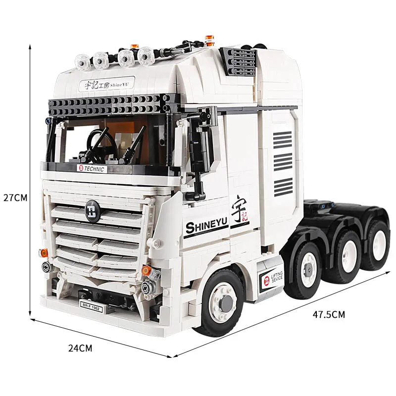 

Car Remote Control Compatible with Arocs Truck Car Model Building Block Kit Children's Christmas Gift 20005