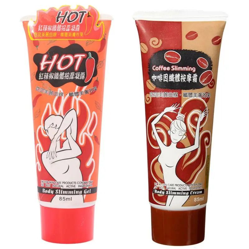 2019 Weight Loss Products Hot Chilli Chili Slimming Creams Leg Body Waist Effective Anti Cellulite Fat Burning Gel 85ml |