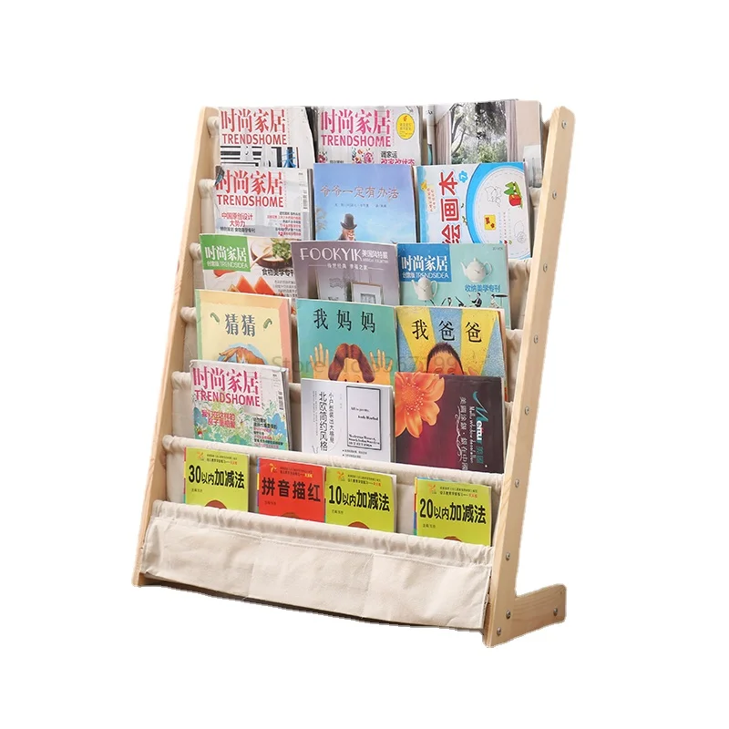 

Estanterías para niños, marcos de fotos para niños, aterrizaje de madera maciza, guardería para bebés, estantes, estantesCD