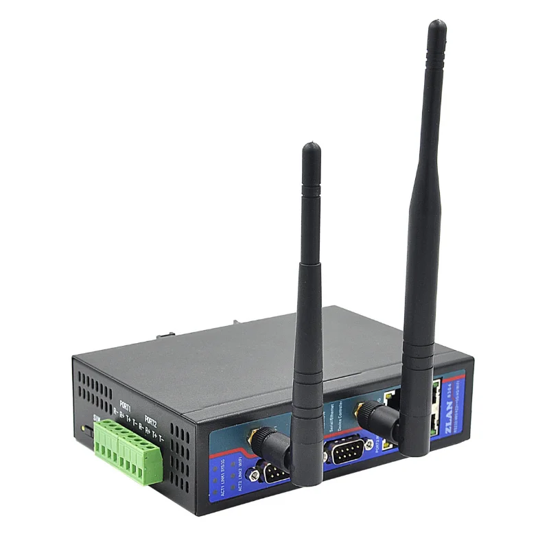 

8304N2-3 2 ports 4 Ethernet Port 3G 4G to Wifi RS232 485 422 Mutual Conversion Router modem P2P N2N serial device server