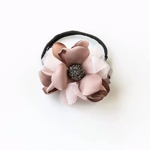 Style 1 Pink Для женщин дикий ободок для волос с цветами и жемчугом Магия валик для волос с бантом Кормушка Для DIY прическа; повязка для волос; делая инструменты аксессуары для волос - Цвет: Style 1 Pink
