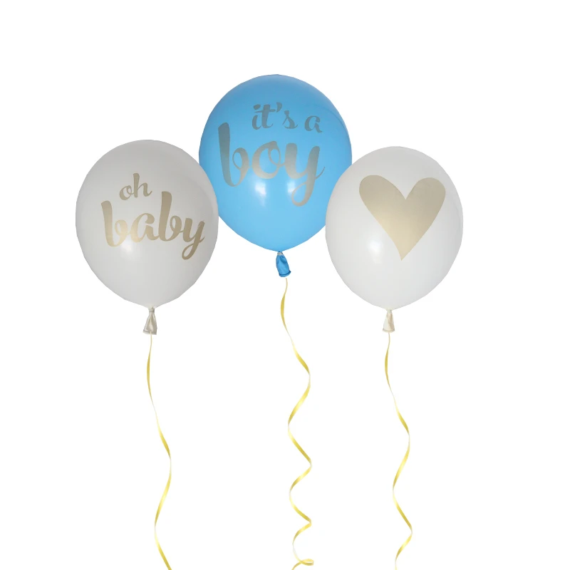 blue mix 12pcs 1 комплект, Детская душевая кабина для мальчиков и девочек, реквизит для фотосъемки, украшение, Детская фотобудка с изображением пола, вечерние принадлежности для первого мероприятия - Цвет: blue mix 12pcs