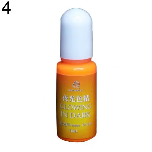 Orange Yellow Лидер продаж, 20 цветов, светящийся пигментный краситель, УФ-смола, эпоксидная смола, сделай сам, сделай сам, изготовление ювелирных изделий, игрушки, подарок, украшение, поставка, ювелирные изделия, УФ R - Цвет: Orange Yellow