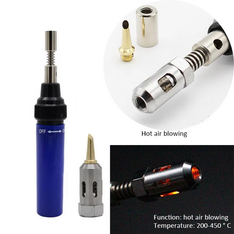 Портативные электрические паяльники 1300 по Цельсию бутановые газовые сварочные