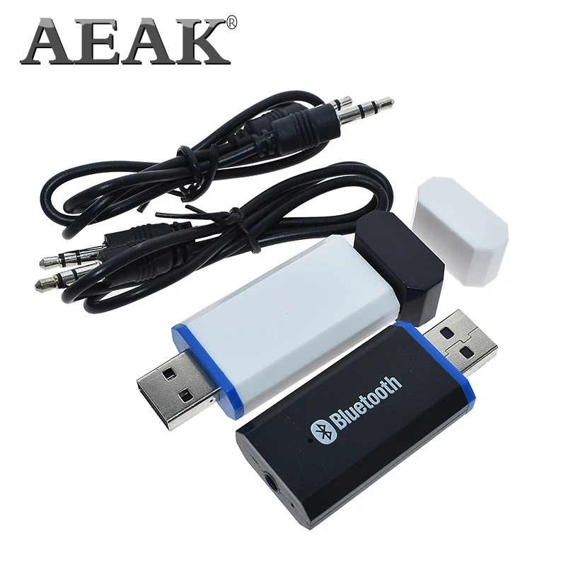 AEAK Bluetooth 5,0 аудио приемник передатчик мини стерео Bluetooth AUX RCA USB 3,5 мм разъем для ТВ ПК автомобильный комплект беспроводной адаптер