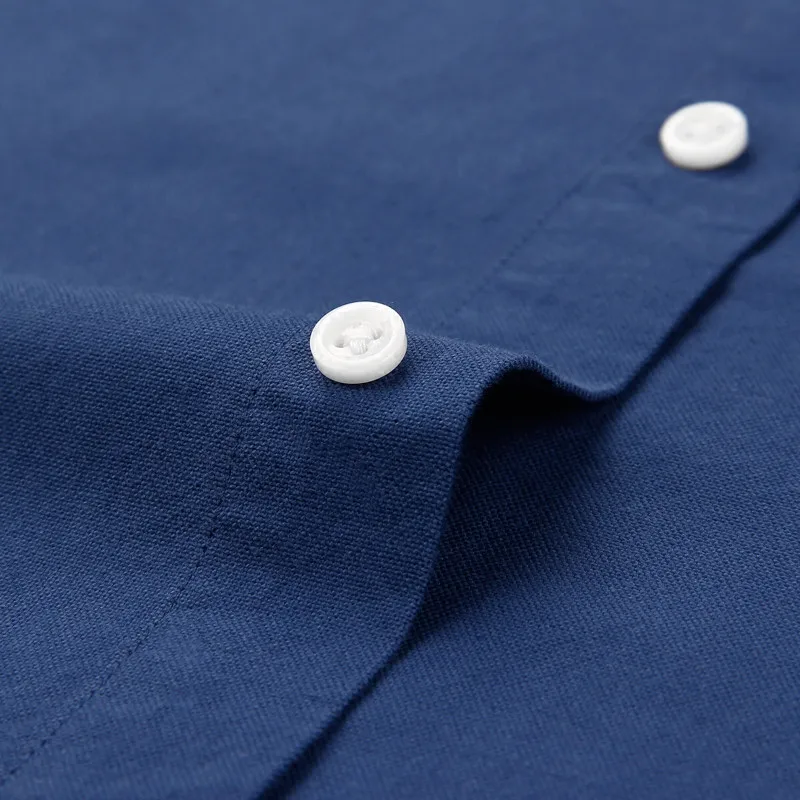 Smartfive Оксфордские мужские рубашки с коротким рукавом Летняя мужская рубашка