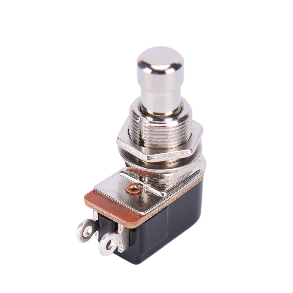 IRIN SPST Мгновенный Мягкий сенсорный кнопочный Stomp ножной педаль переключатель для