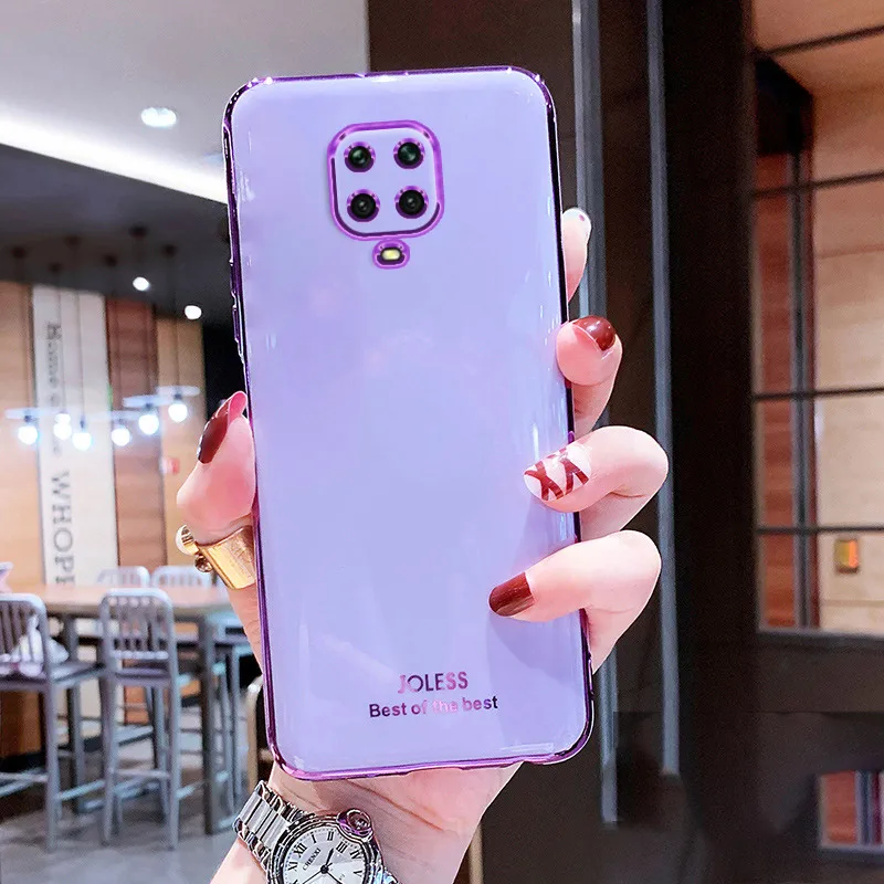 

YBD 6D plate Pretty Case For Xiaomi redmi note 9 pro note 9 8 pro Soft Case Cover For Xiaomi Redmi Note 9s note8 POCO X3 NFC M3